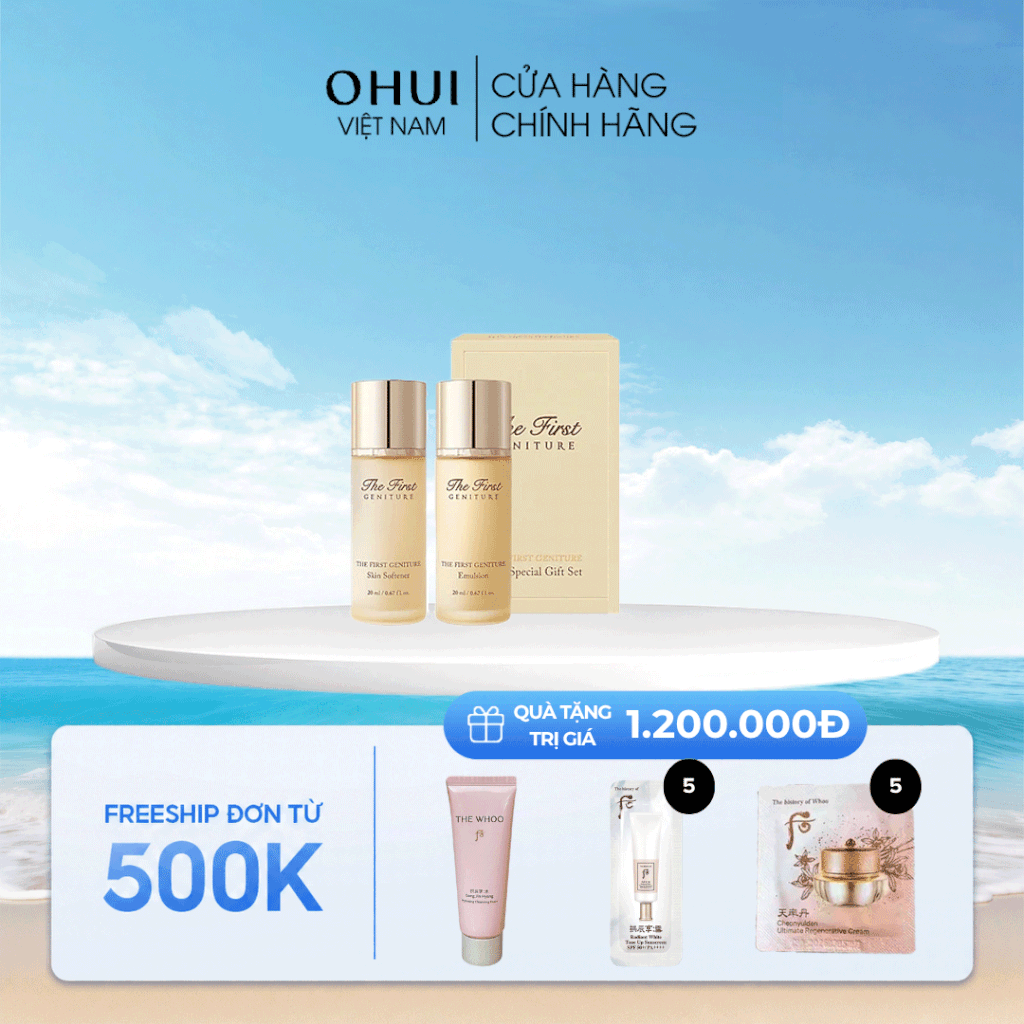 Bộ Dưỡng Da OHUI The First Mini 2 pcs
