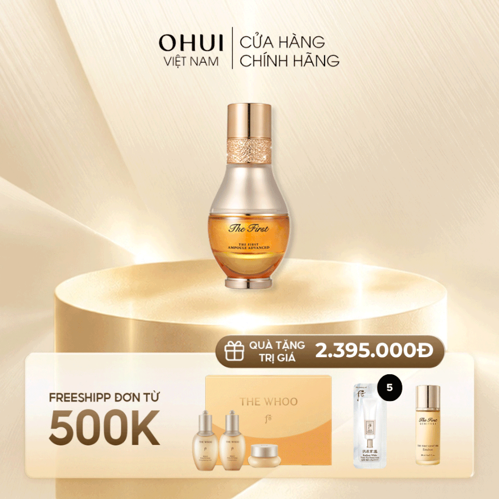 Tinh chất vàng 24K OHUI The First Geniture Ampoule Advanced 20ml