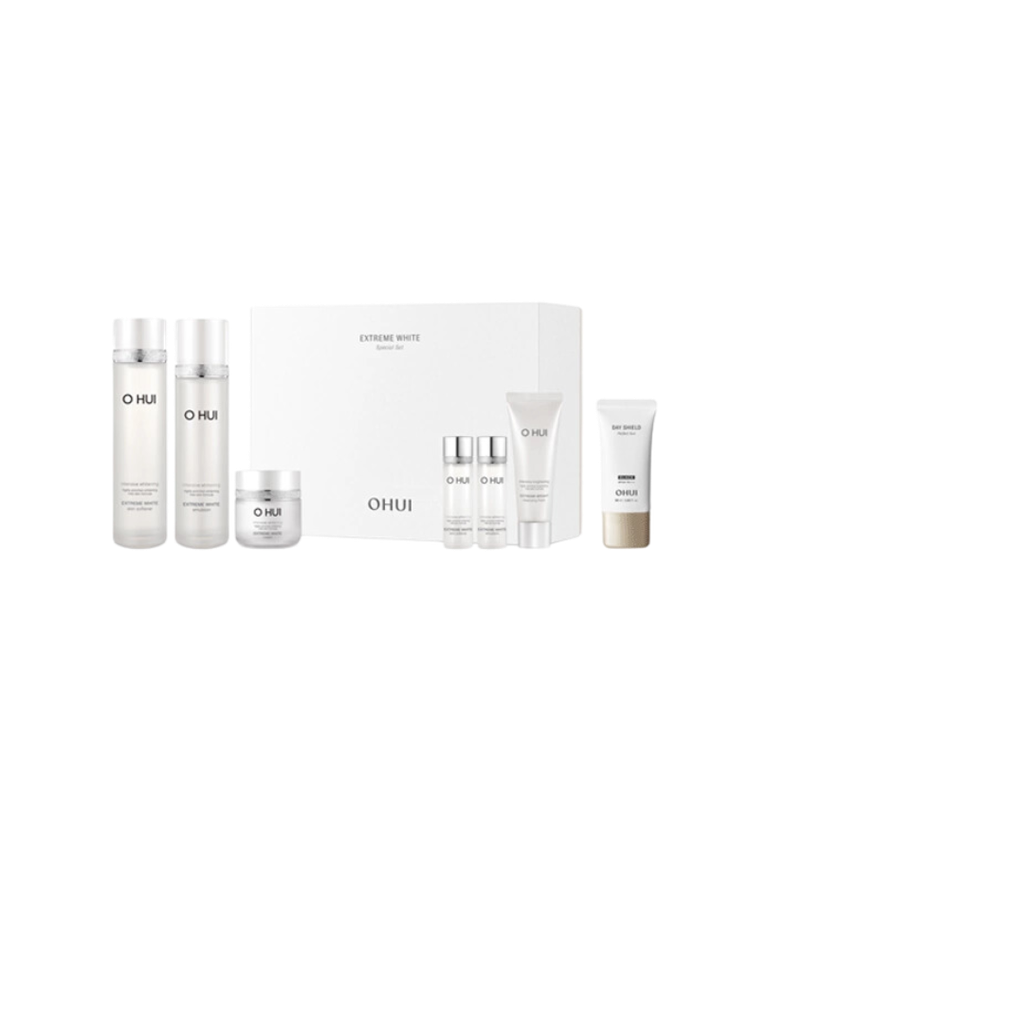 Bộ Dưỡng Trắng Da Căng Mịn Ohui Extreme White 4pcs Special Set