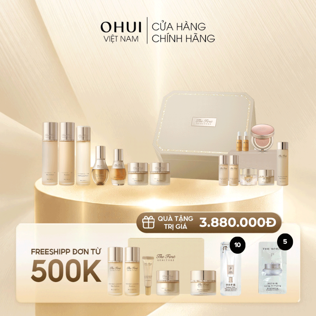 Bộ Dưỡng Trẻ Hóa Da OHUI The First Geniture Firstage Set