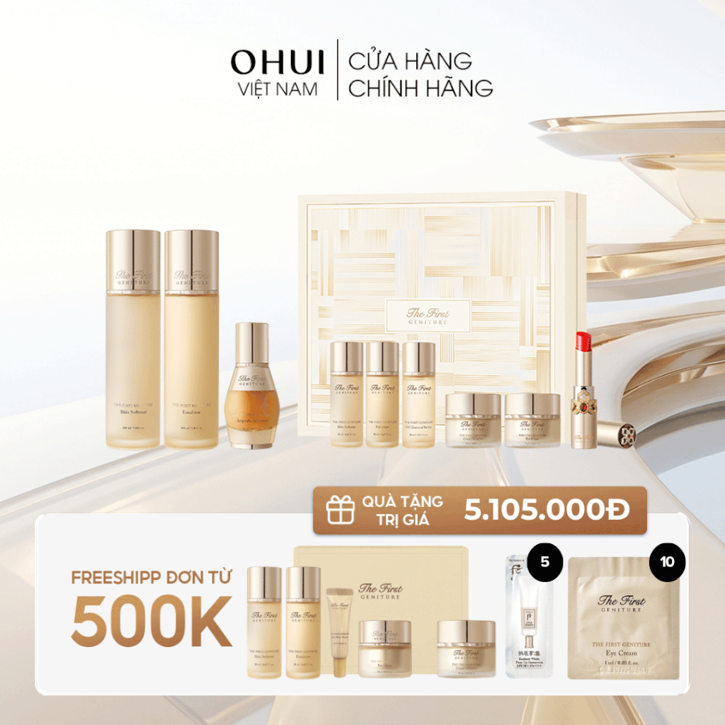 Bộ Dưỡng Da Ohui The First Geniture Signature Set