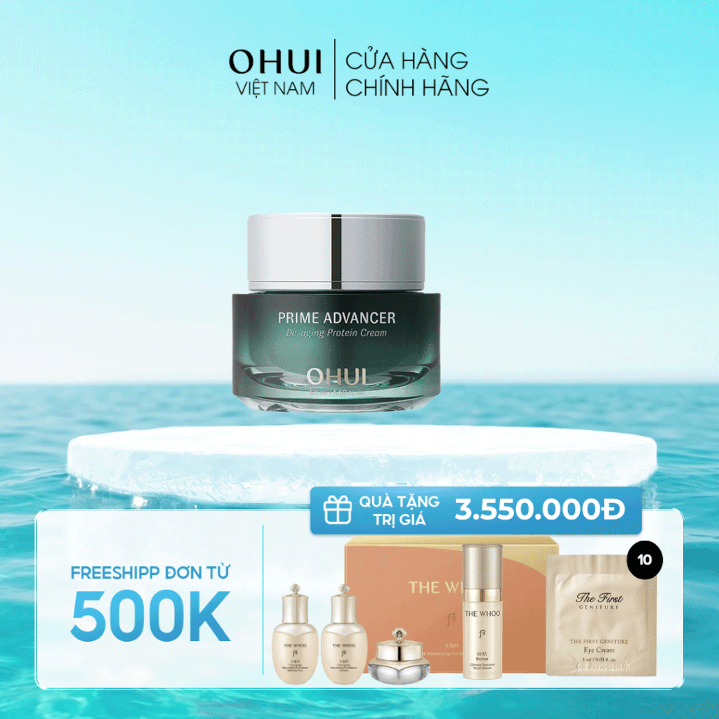 Kem Dưỡng Trẻ Hóa OHUI Prime Advancer De Aging Protein Cream