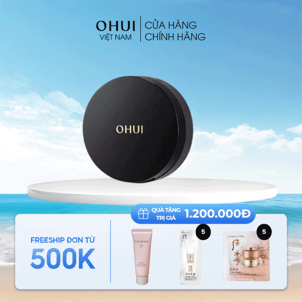 Phấn Nước Kiềm Dầu Ohui Ultimate Cover Denier 70D19 Mini