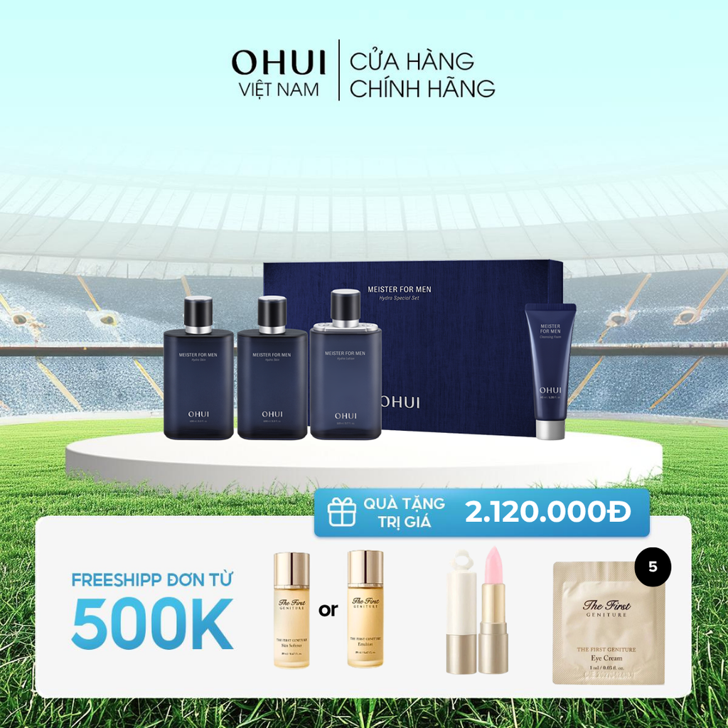 Bộ Dưỡng Da Cho Nam Ohui Meister For Men Hydra Special Set