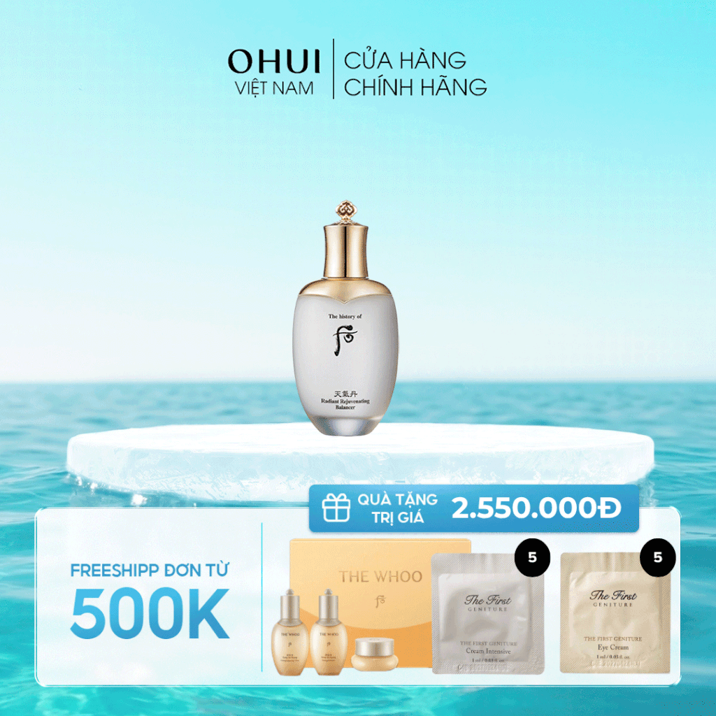 Nước cân bằng tái sinh da Cheongidan Radiant Rejuvenating Balancer