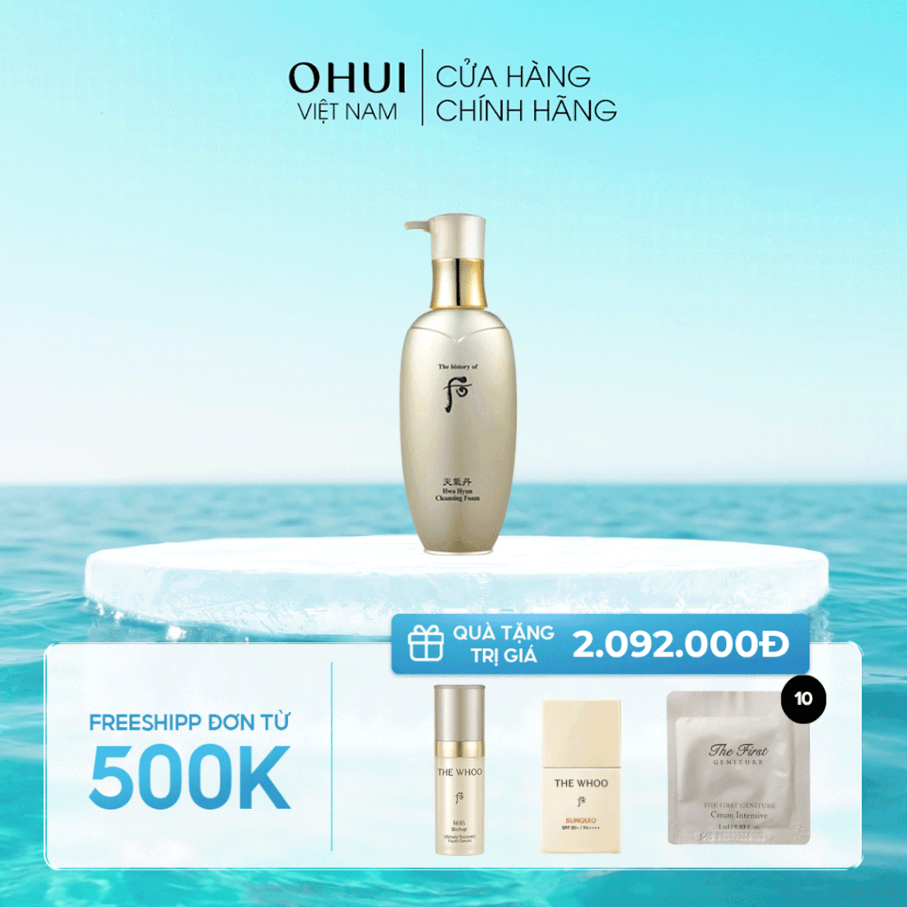 Sữa rửa mặt cao cấp Cheongidan Radiant Cleansing Foam