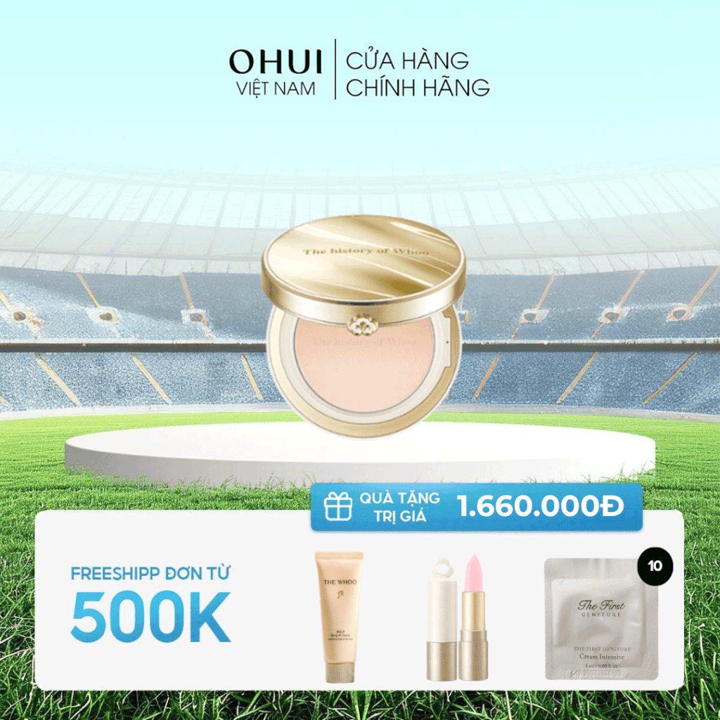Phấn Phủ Trang Điểm Trẻ Hóa Gongjinhyang Mi Two Way Pact