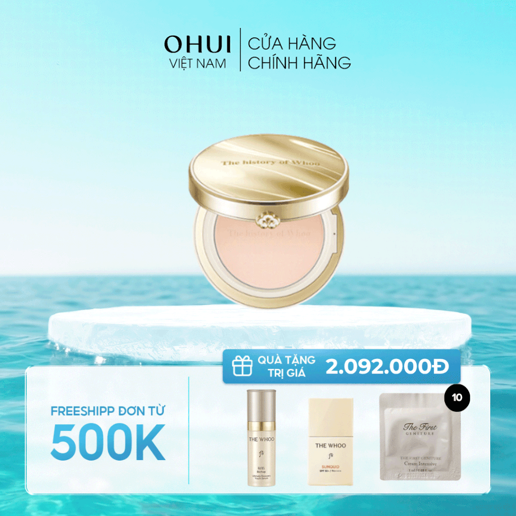 Phấn Phủ Trang Điểm Trẻ Hóa Gongjinhyang Mi Two Way Pact