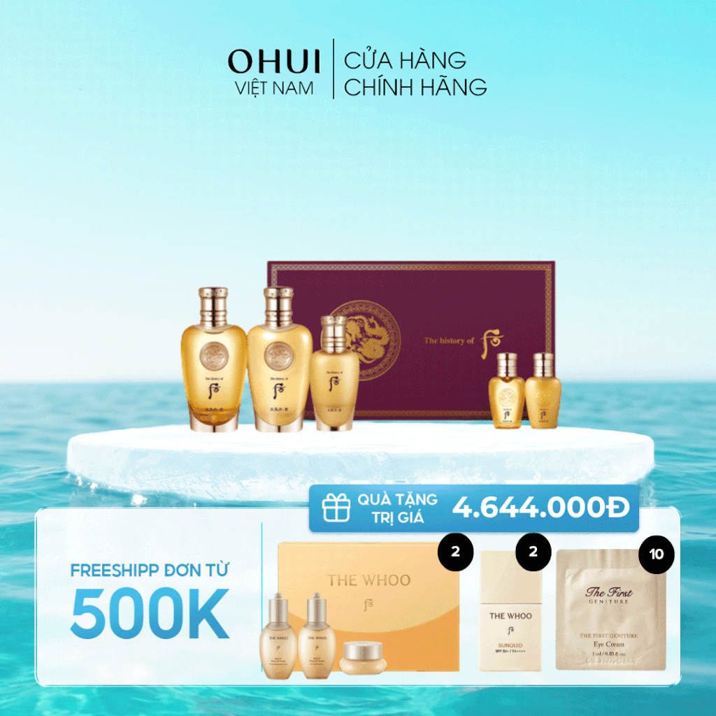 Bộ Dưỡng Dành Cho Nam Whoo Cheongidan Kun Special Set