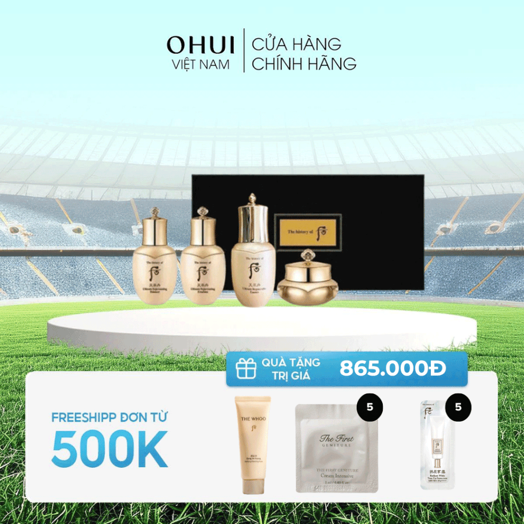 Bộ Dưỡng Da Whoo Cheonyuldan Ultimate Regenerating Gift Set Mini 4pcs