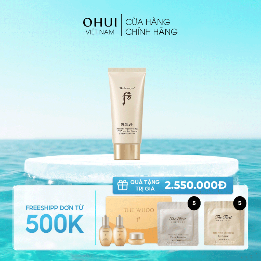 Kem chống nắng chống lão hóa Cheongidan Radiant Regenerating UV Protection Sun Cream SPF50+/PA++++