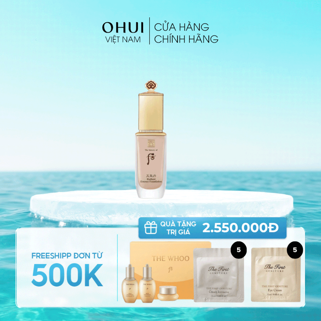 Kem Nền Cao Cấp Whoo Cheongidan Essence Foundation