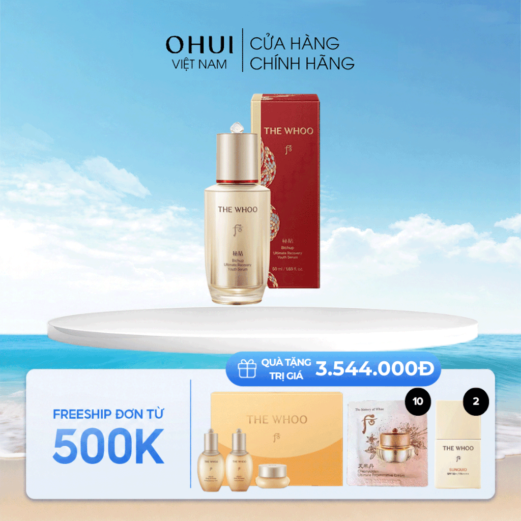 Tinh chất tự sinh Whoo Bichup Ultimate Recovery Youth Serum thế hệ 4
