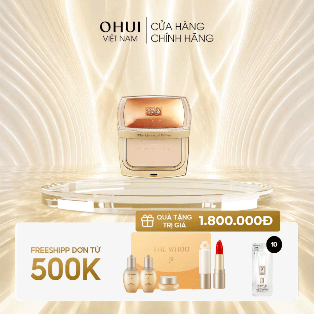 Phấn Phủ Cao Cấp Whoo Cheongidan Powder Pact SPF30/Pa++