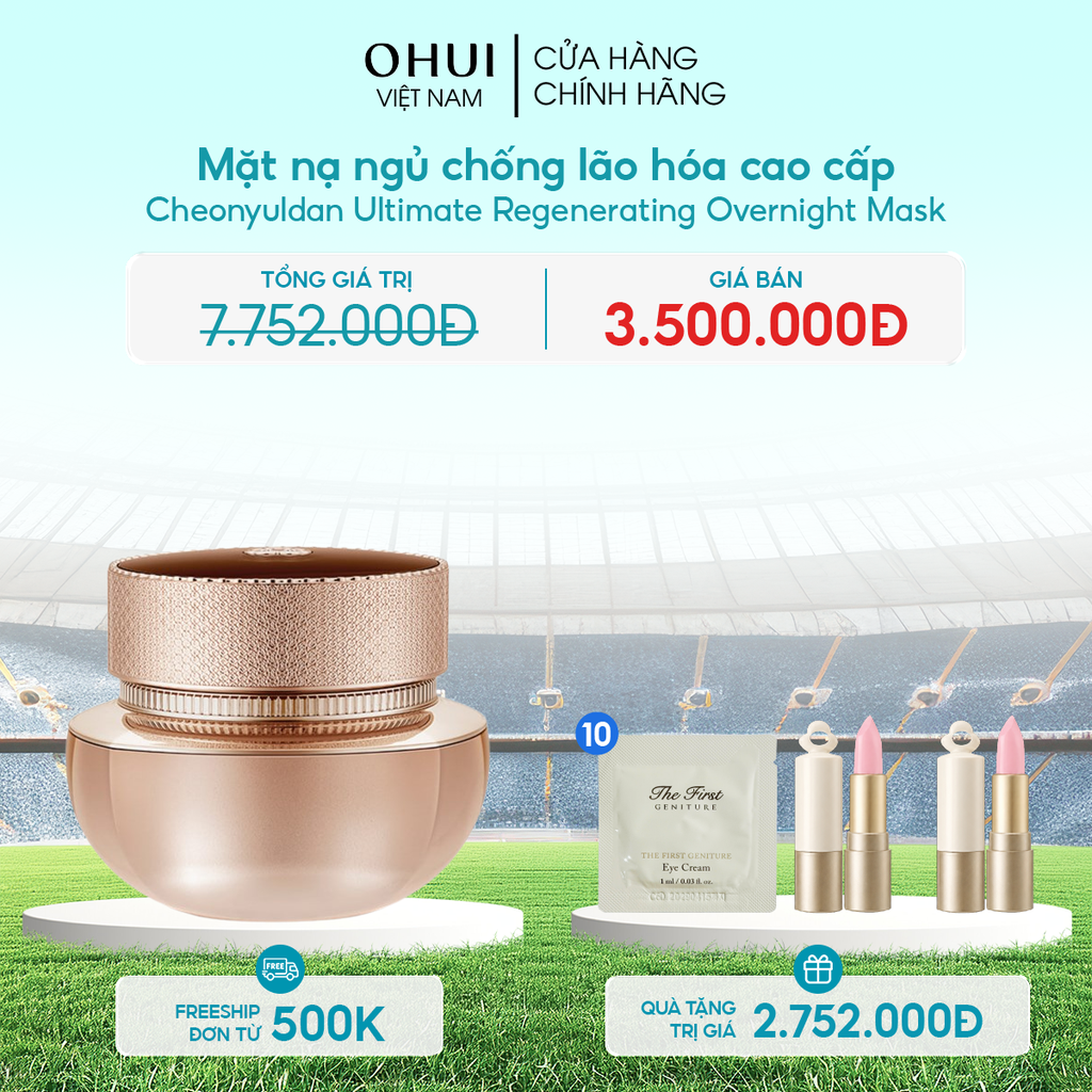 Mặt nạ ngủ chống lão hóa cao cấp Cheonyuldan Ultimate Regenerating Overnight Mask