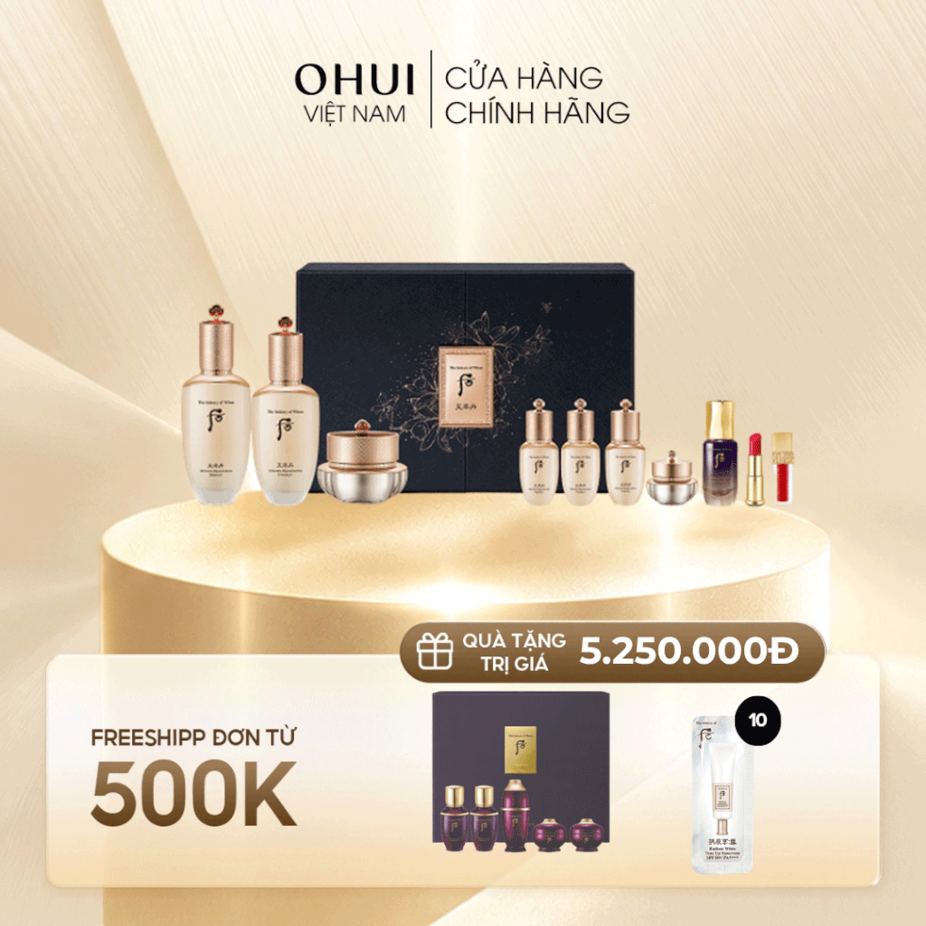 Bộ Dưỡng Da Chống Lão Hóa Cao Cấp Whoo Cheonyuldan 3pcs Special Set
