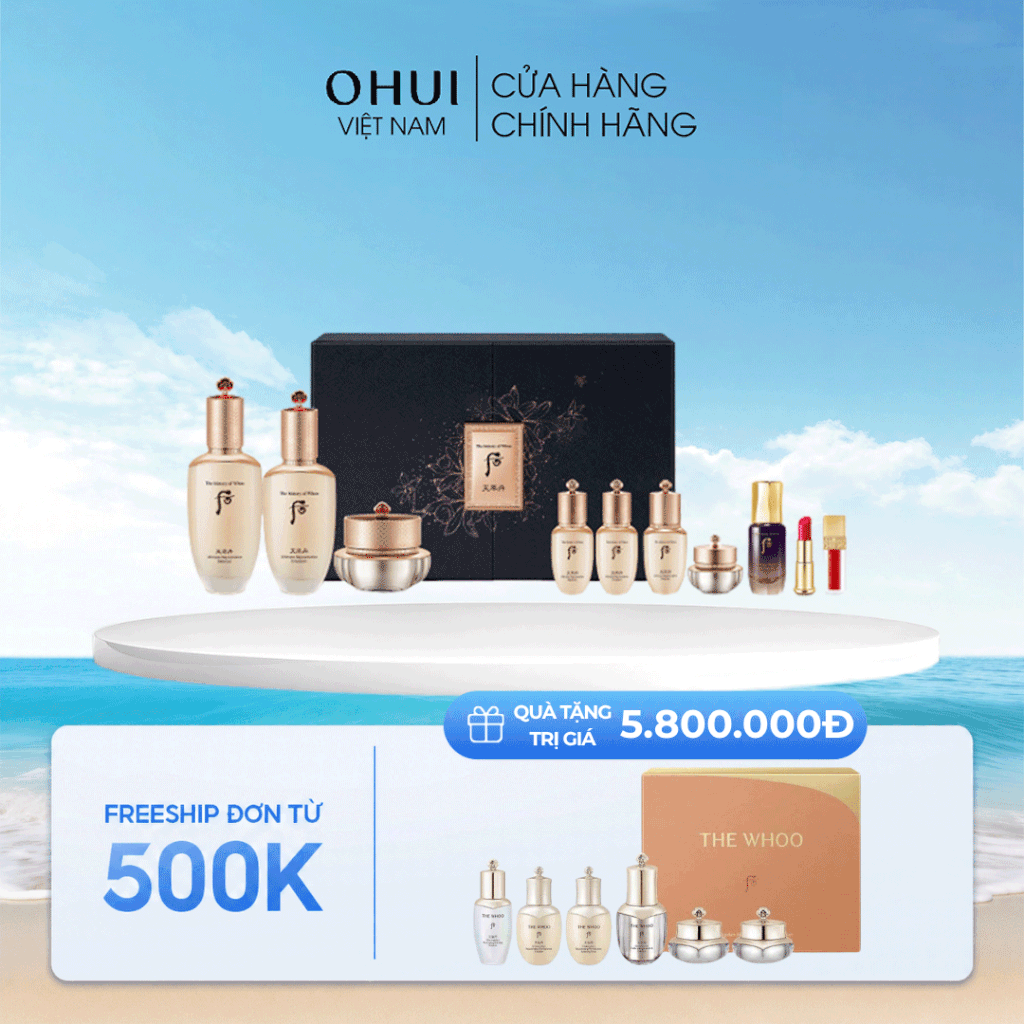 Bộ Dưỡng Da Chống Lão Hóa Cao Cấp Whoo Cheonyuldan 3pcs Special Set