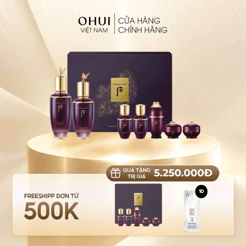 Bộ Dưỡng Kiệt Tác Hoàn Lưu Cao Whoo Imperial Youth Special 2pcs Set