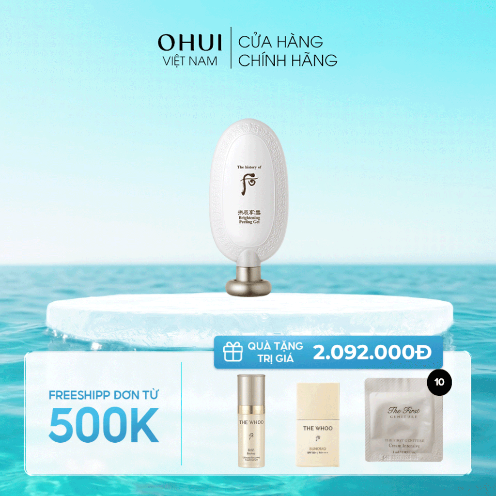 Gel tẩy tế bào chết Whoo Gongjinhyang Seol Brightening Peeling Gel