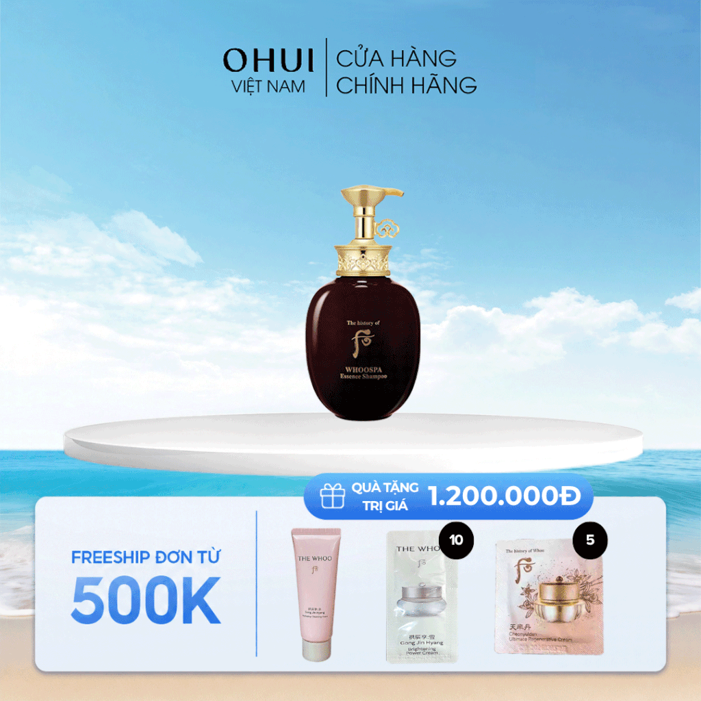 Dầu gội thảo dược Đông y WhooSpa Essence Shampoo