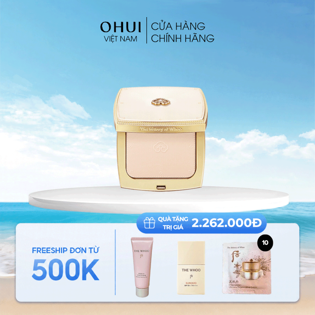 Phấn Phủ Siêu Mịn Thế Hệ Mới Whoo Velvet Powder Pact SPF30 PA++