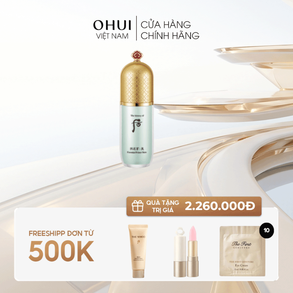 Kem Lót Trang Điểm Whoo Gongjinhyang Mi Essential Primer Base