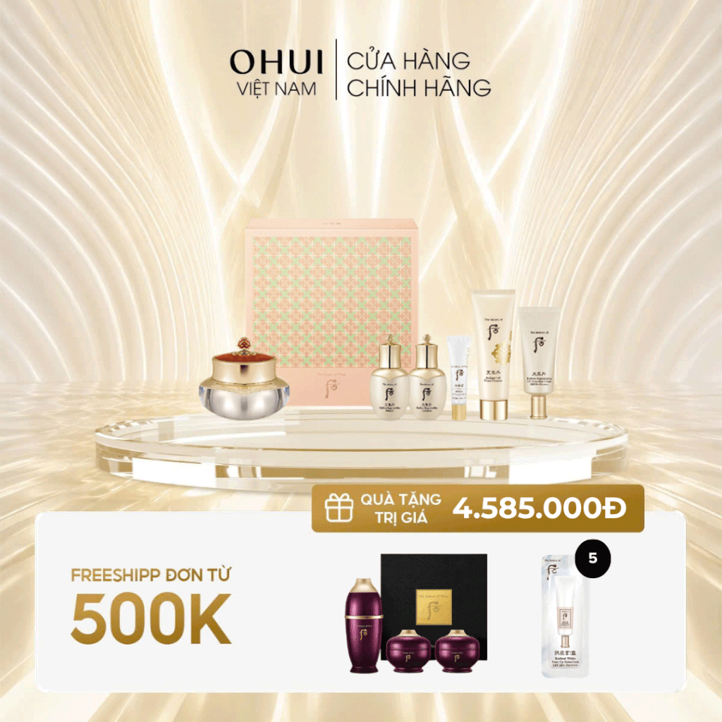 Bộ Kem Dưỡng Mắt Xóa Nhăn Cheongidan Radiant Regenerating Eye Cream Special Set