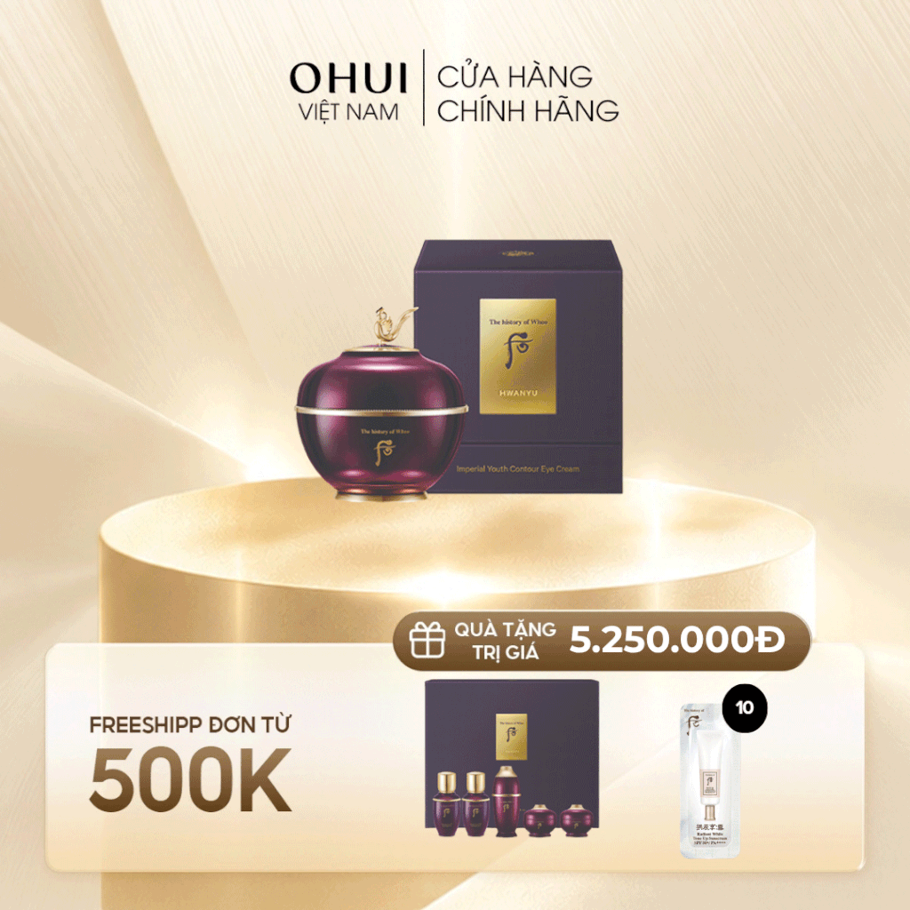 Kem Dưỡng Mắt Hoàn Lưu Cao Hwanyu Imperial Youth Contour Eye Cream Thế Hệ 4