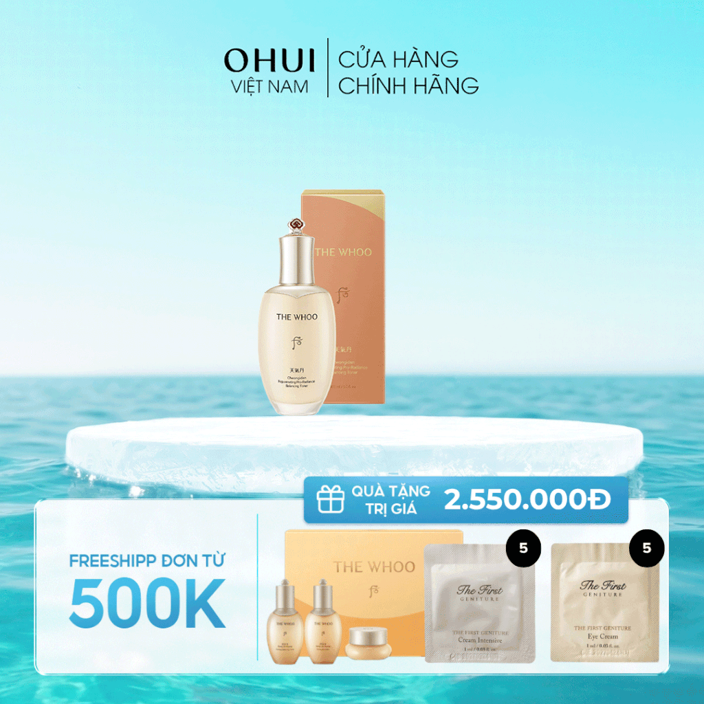 Nước cân bằng tái sinh da Cheongidan Pro Radiant Balancer Toner
