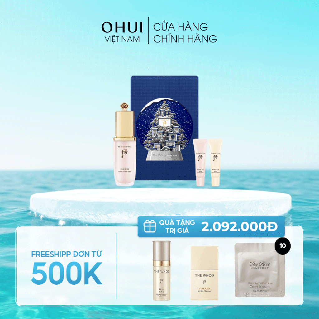 Bộ Kem Lót Trang Điểm Mi Velvet Primer Base Set (Y23)