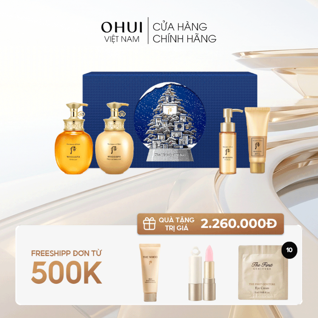 Bộ Sữa Tắm Và Dưỡng Cơ Thể Whoo Spa Body Set 2pcs Special Set