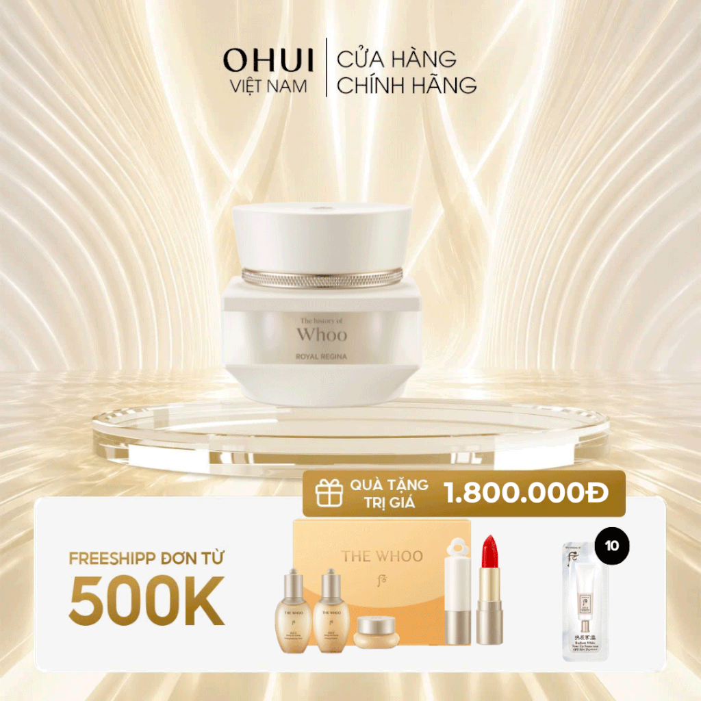 Kem Dưỡng Whoo Royal Regina Energetic Recharging Cream