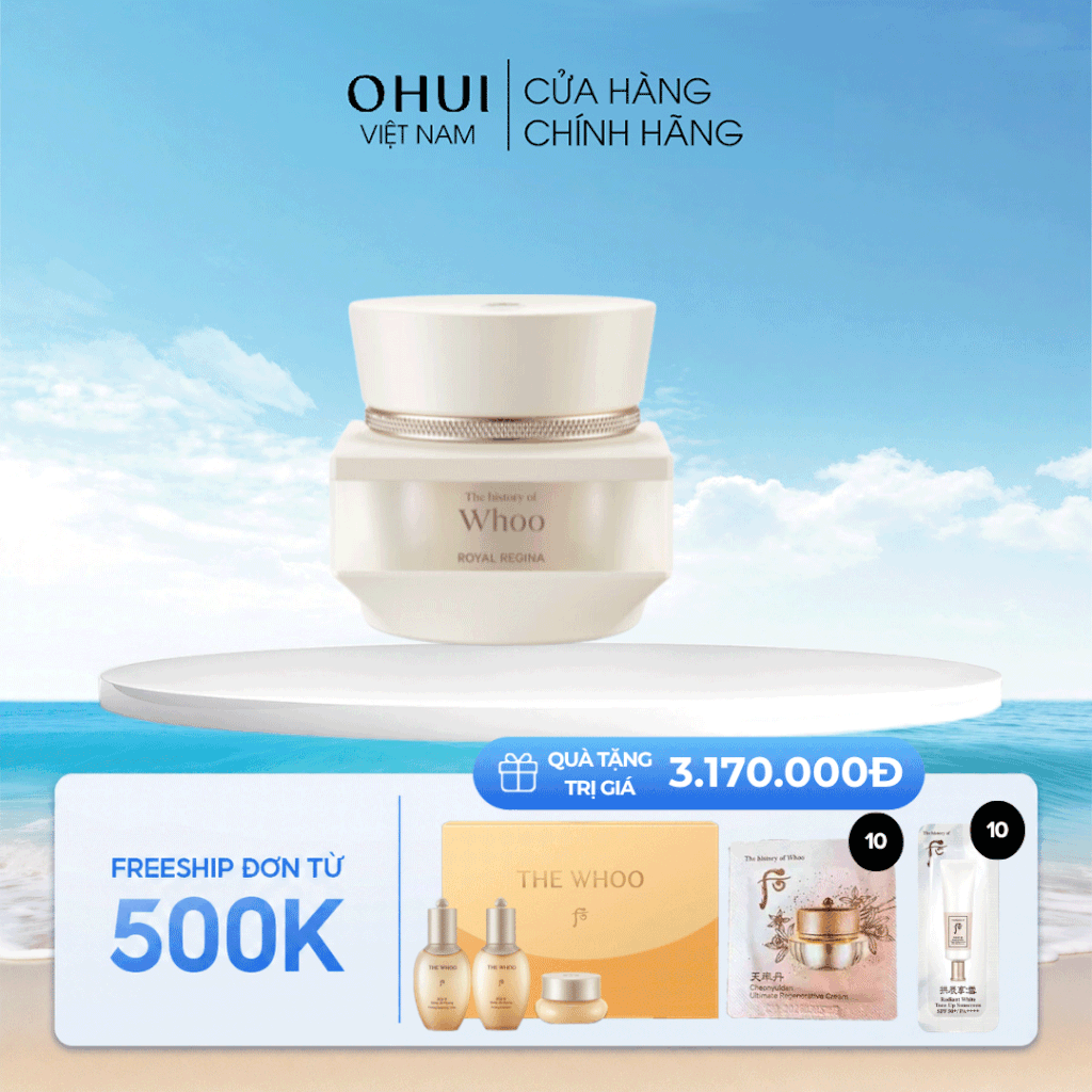 Kem Dưỡng Whoo Royal Regina Energetic Recharging Cream