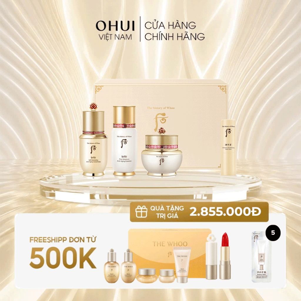 Bộ Dưỡng Da Whoo Bichup Bichup Anti-Aging Special Set