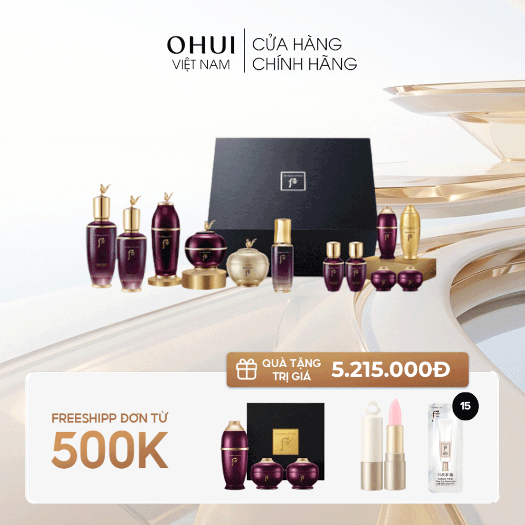 Bộ Dưỡng Da Kiệt Tác Hoàn Lưu Cao Whoo Hwanyu Imperial Youth Heritage Set