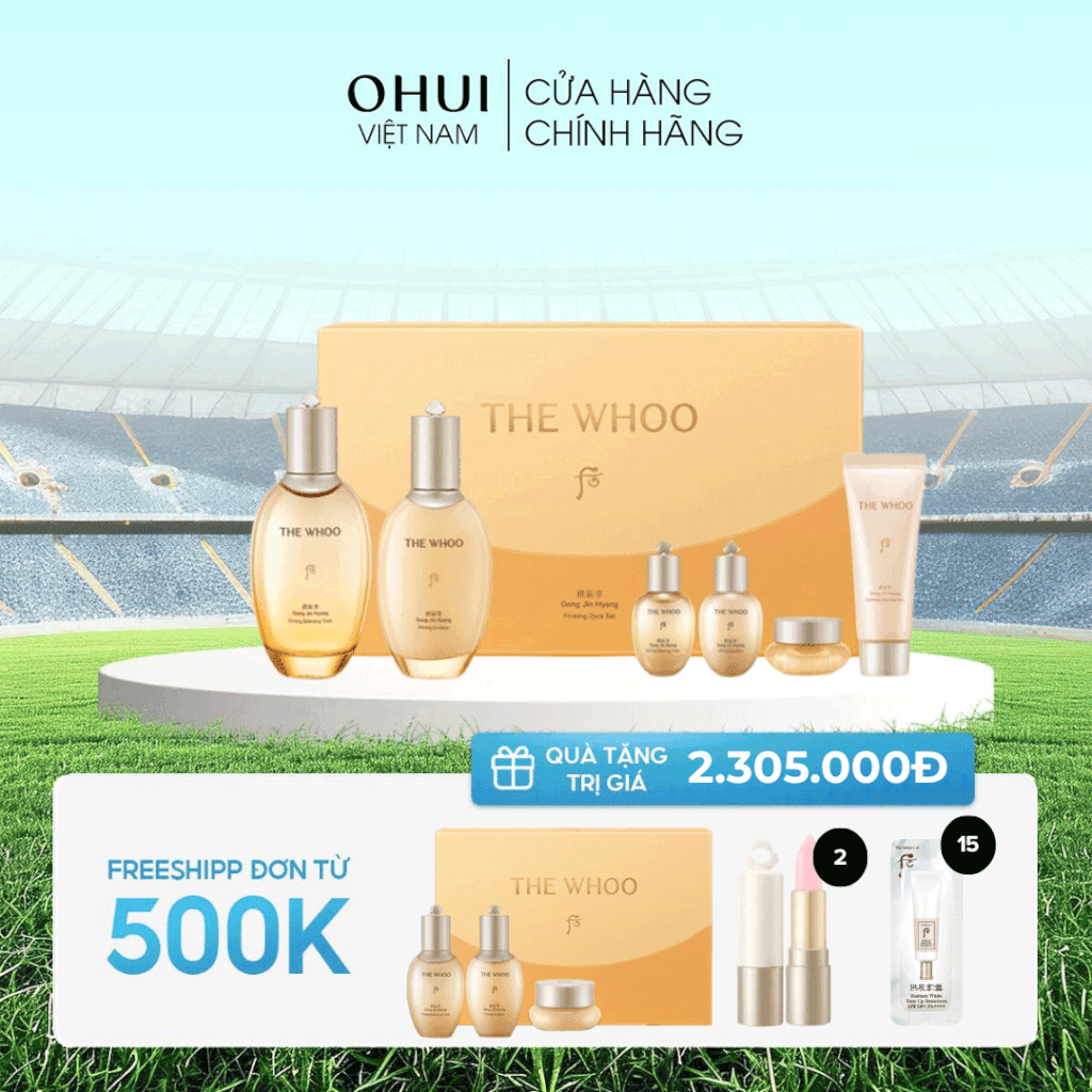 Bộ Dưỡng Da The Whoo Gongjinhyang Firming 2pcs Set