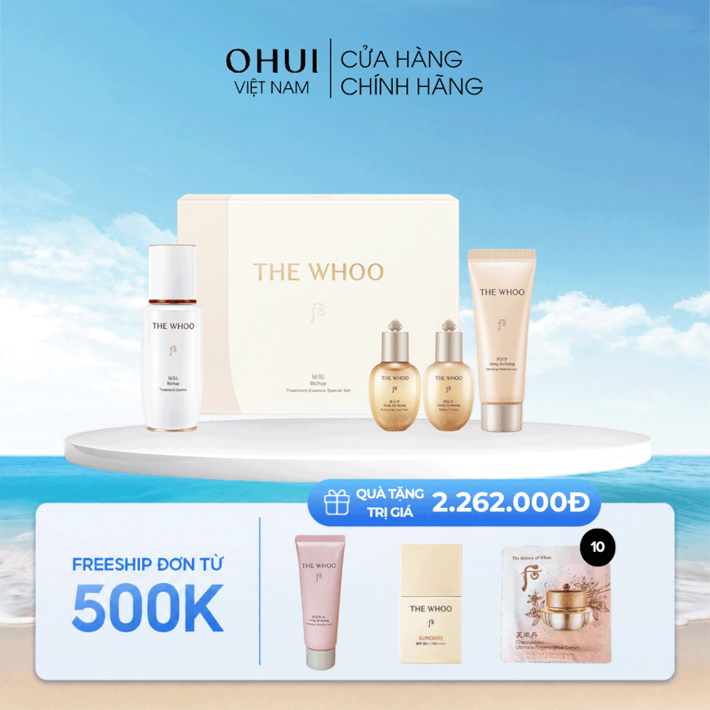 Bộ Tinh chất Trẻ Hóa Whoo Bichup Treatment Special Set