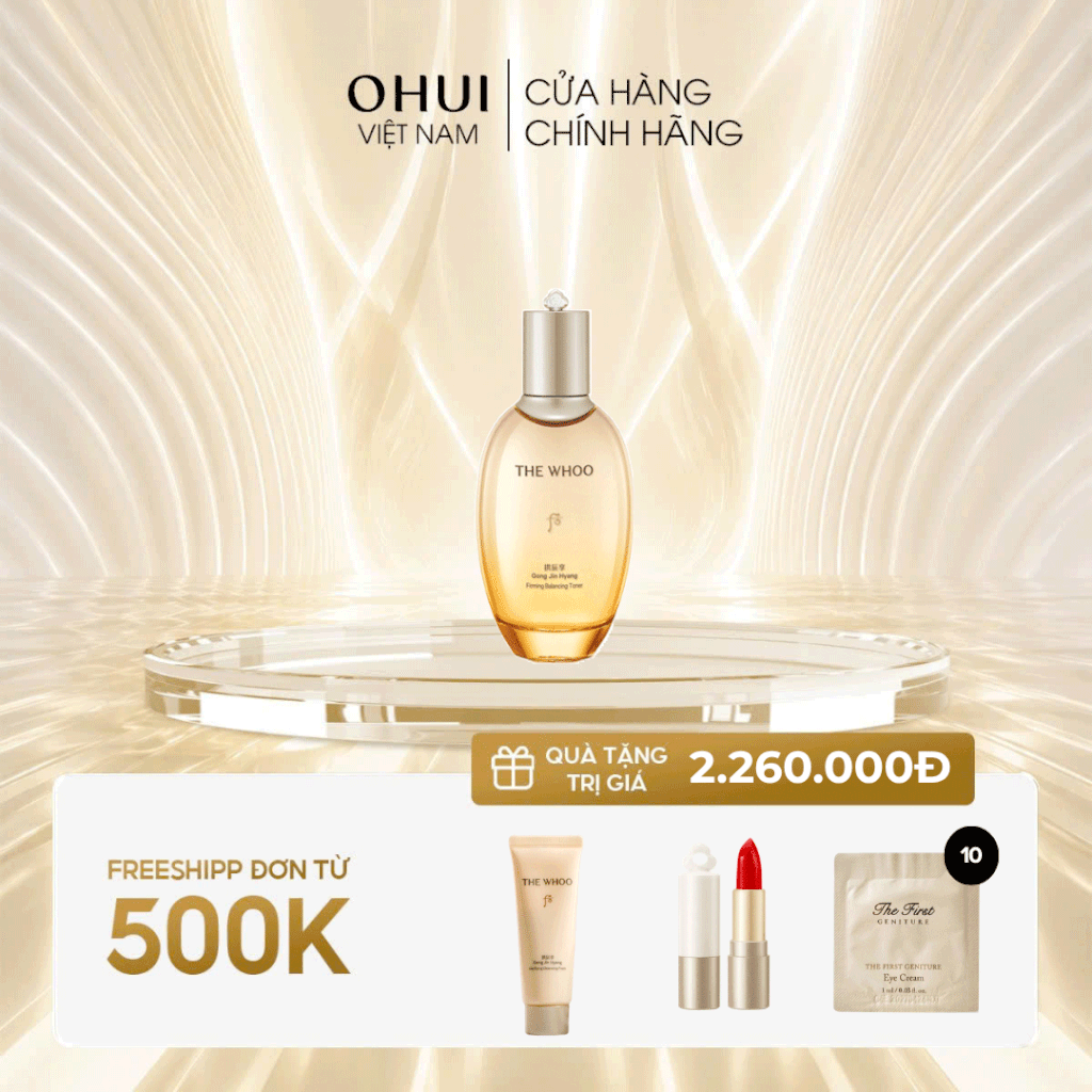 Nước Cân Bằng The Whoo Gongjinhyang Firming Balancing Toner