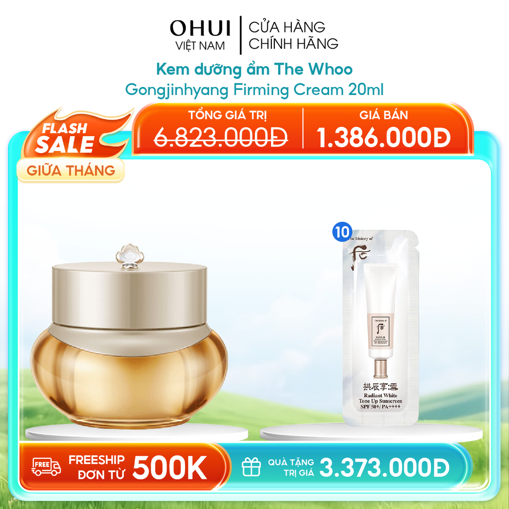 Kem dưỡng ẩm The Whoo Gongjinhyang Firming Cream