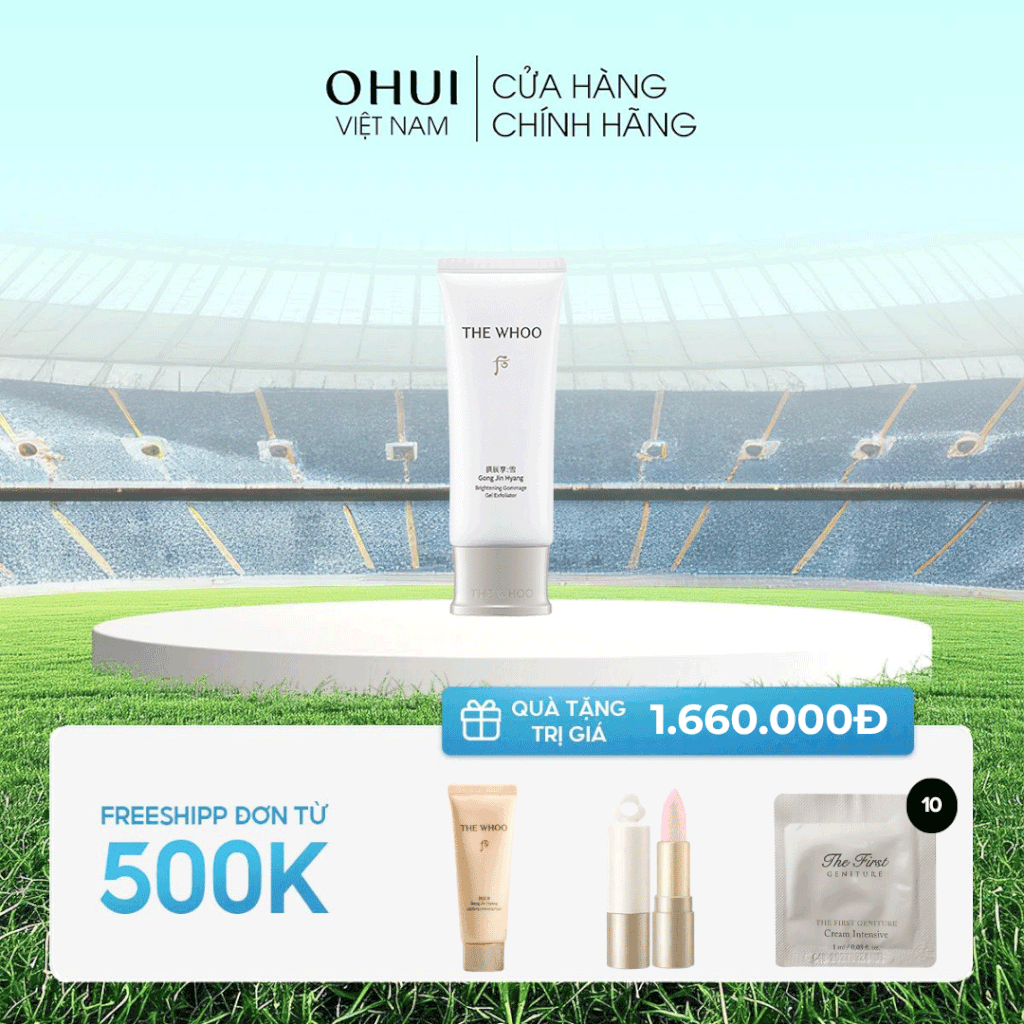 Gel Tẩy Tế Bào Chết Dạng Gel Whoo Gongjinhyang Seol Brightening Gommage Gel