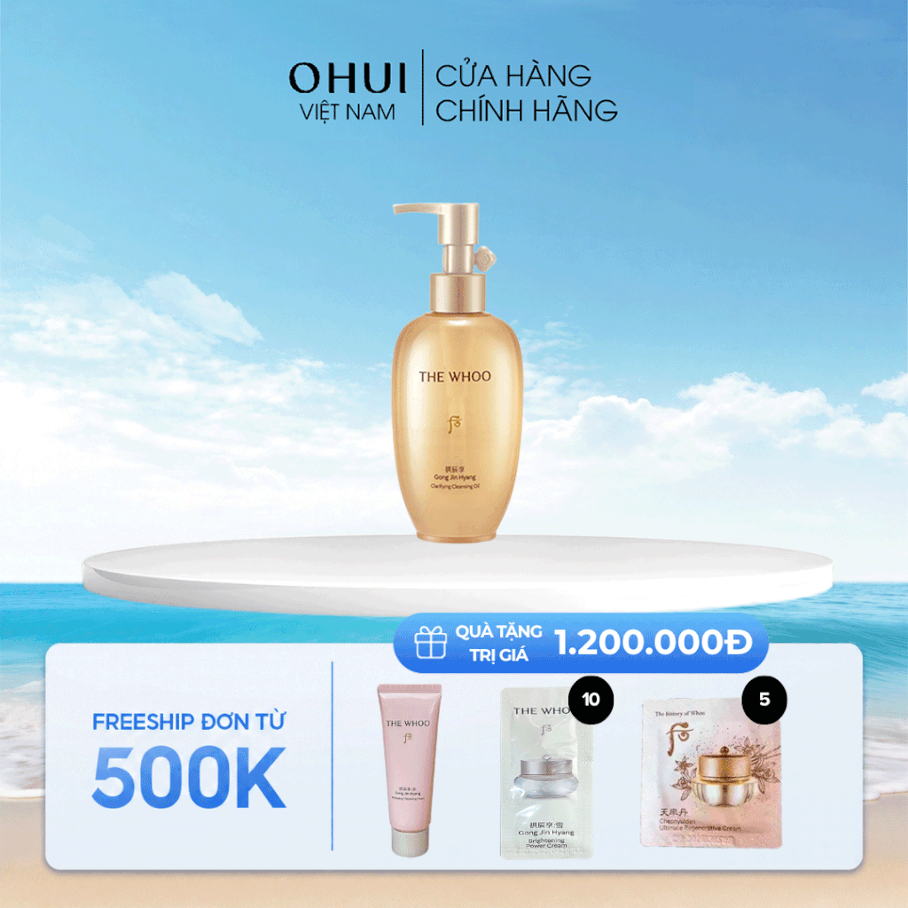Dầu Tẩy Trang Whoo Gongjinhyang Clarifying Cleansing Oil