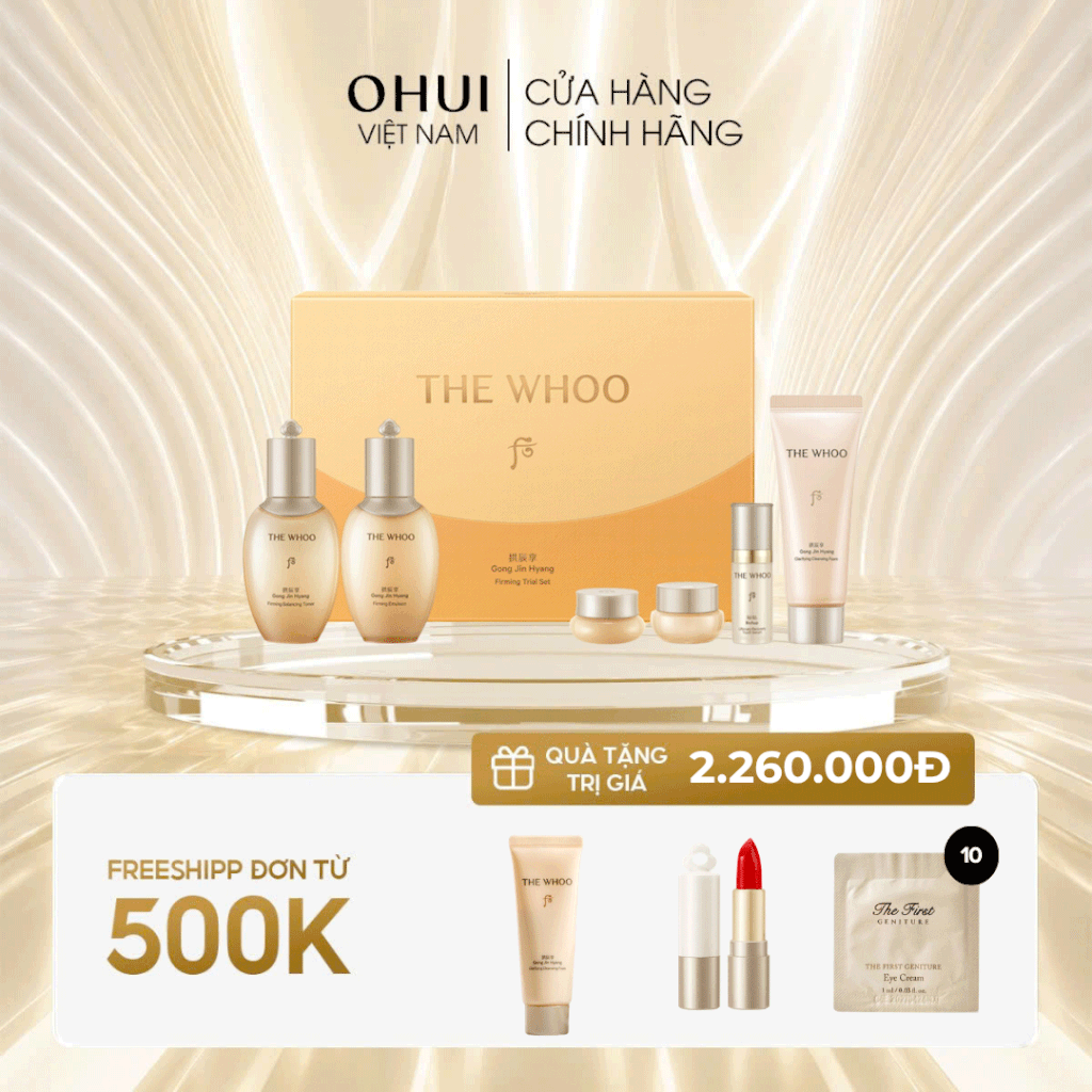 Bộ Dưỡng Da Đông Y Gongjinhyang Firming Trial Set Y24