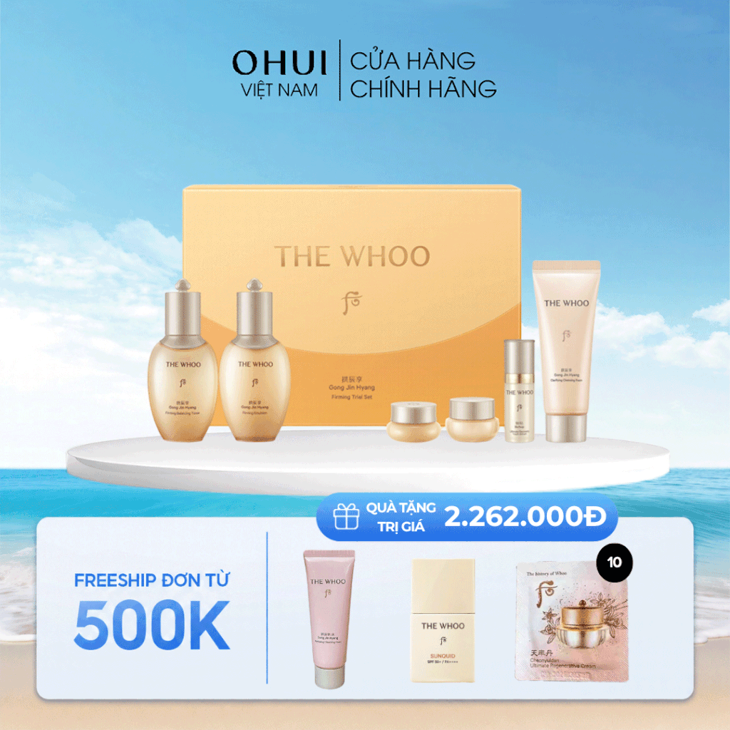 Bộ Dưỡng Da Đông Y Gongjinhyang Firming Trial Set Y24