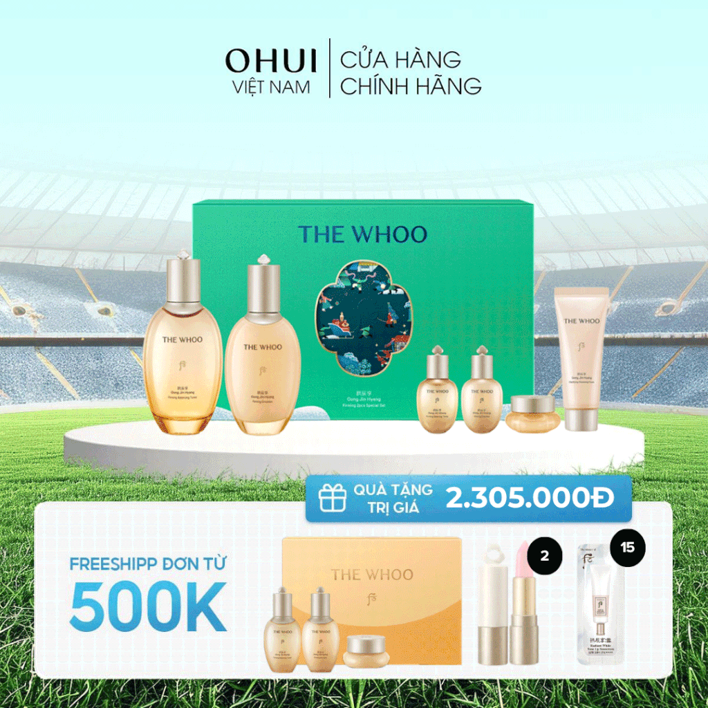 Bộ Dưỡng Da Đông Y Gongjinhyang Firming 2pcs Special Set Holiday Y24