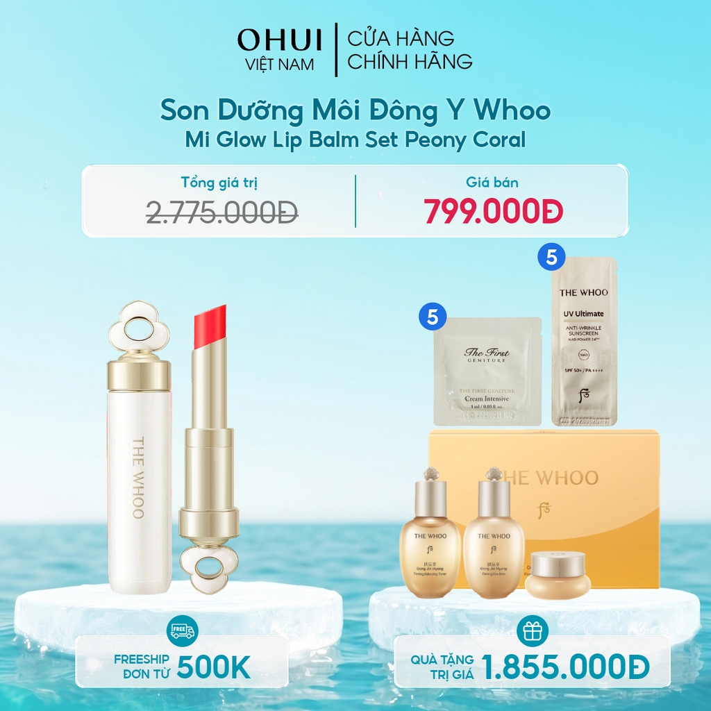 Son Dưỡng Môi Đông Y Whoo Ess Lip Glow Balm Y25