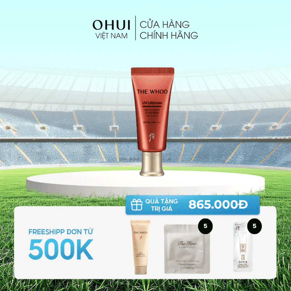 Kem Chống Nắng Whoo Đỏ UV Ultimate Red Vitamin Sunscreen SE 25ml