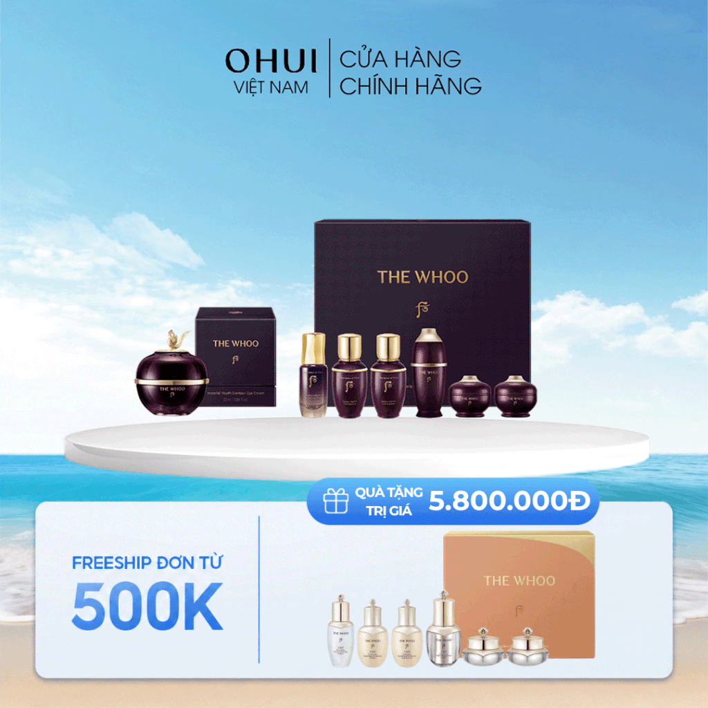 Bộ Kem Mắt Kiệt Tác Hoàn Lưu Cao Whoo Hwanyu Imperial Youth Contour Eye Cream Thế Hệ 5