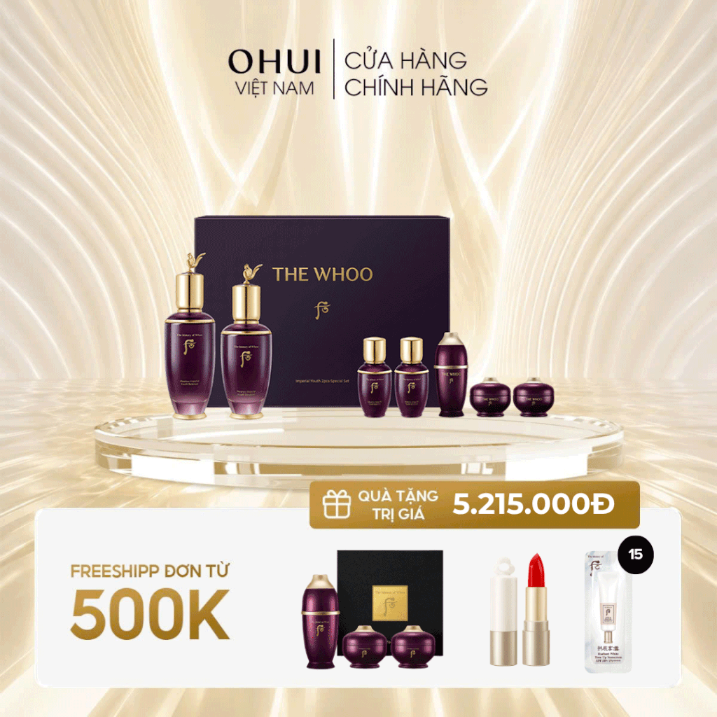 Bộ Dưỡng Da Chống Lão Hóa Whoo Hwanyu Youth 2pcs