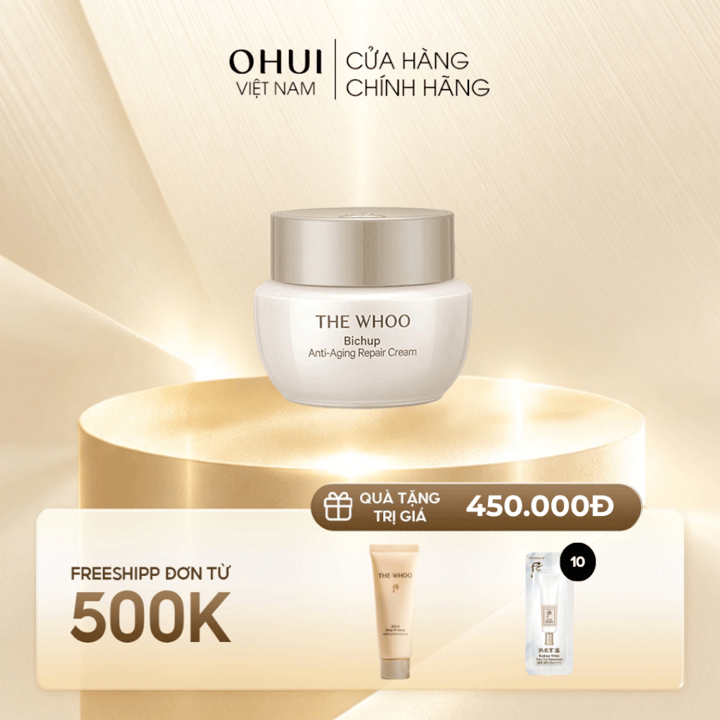 Kem Dưỡng Whoo Bichup Anti Aging Repair Cream 10ml