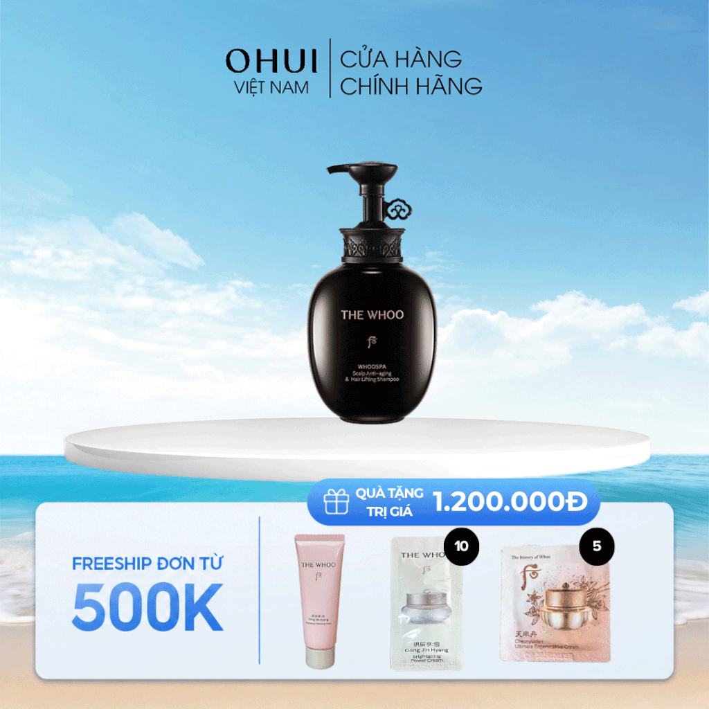 Dầu gội thảo dược Đông y Whoo Spa Scalp Aging Lift Shampoo